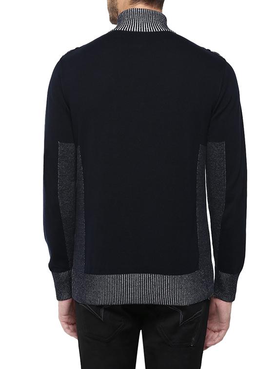 black cotton pullover - 13835014 - Standard Image - 2