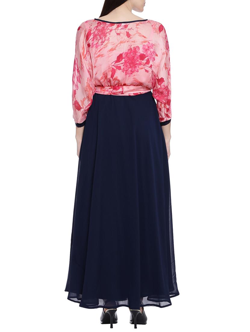 tie up waist maxi dress - 13839762 - Standard Image - 2