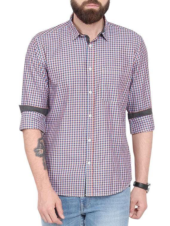 multi colored cotton casual shirt