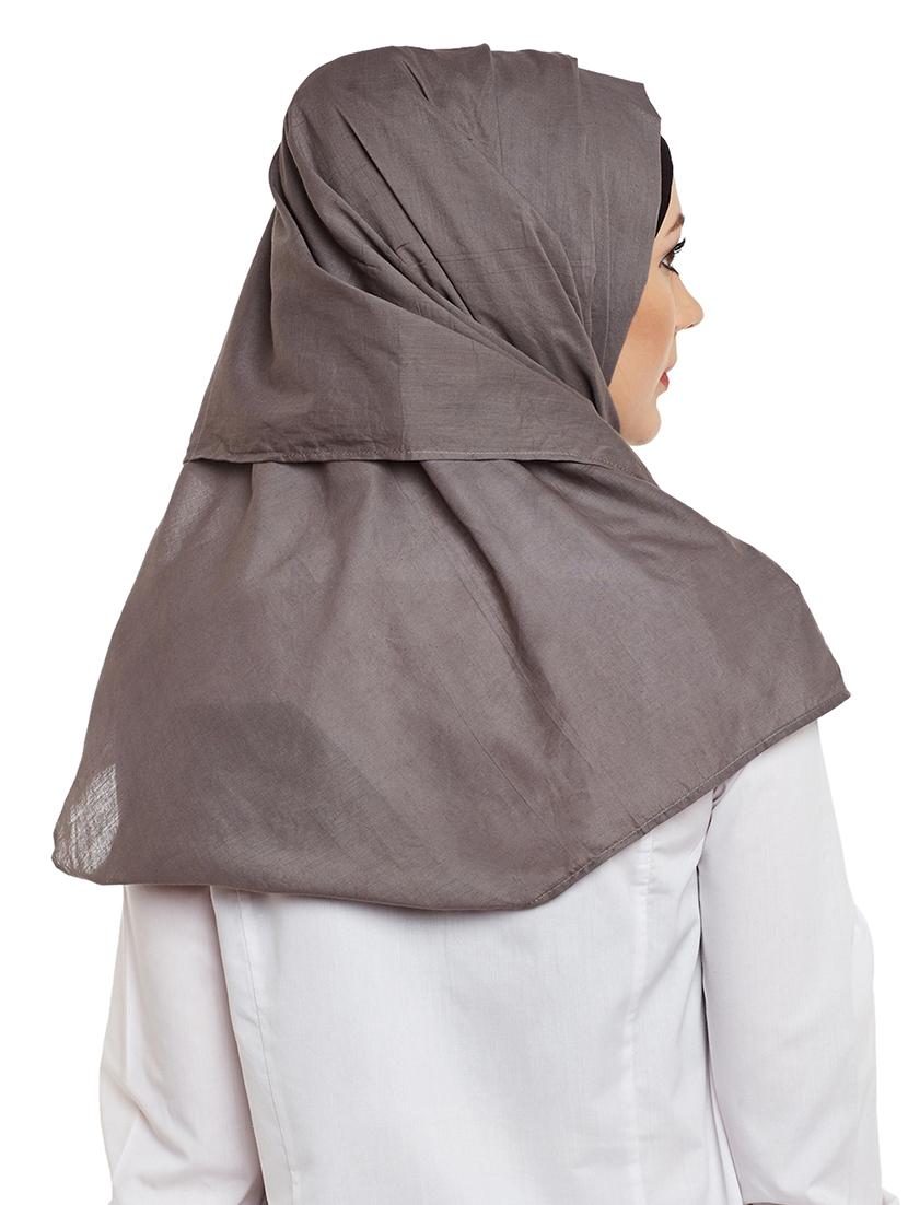 momin libas brown cotton scarf - 13847571 - Standard Image - 2