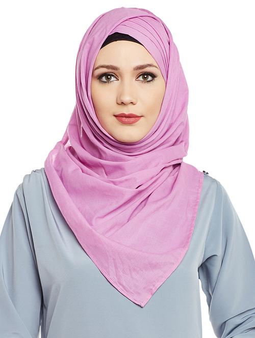 momin libas pink cotton scarf - 13847574 -  Standard Image - 0