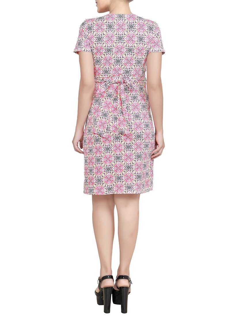 multi colored viscose maternity wear - 13848603 - Standard Image - 2
