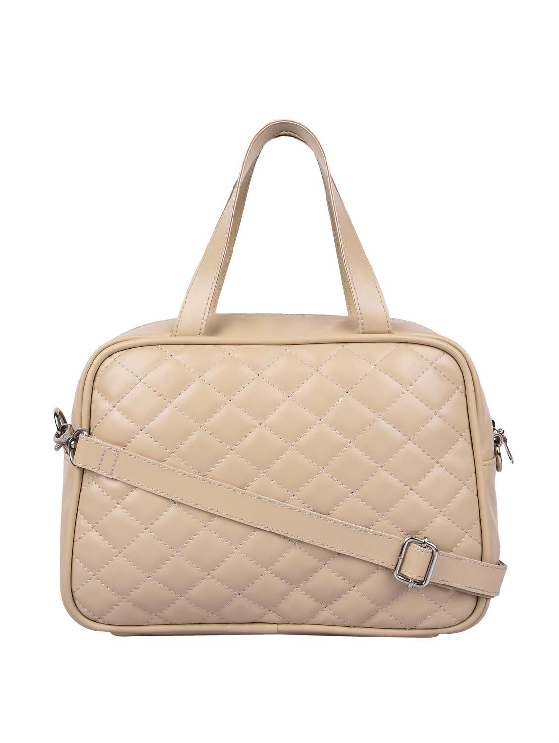 beige leatherette  regular sling bag