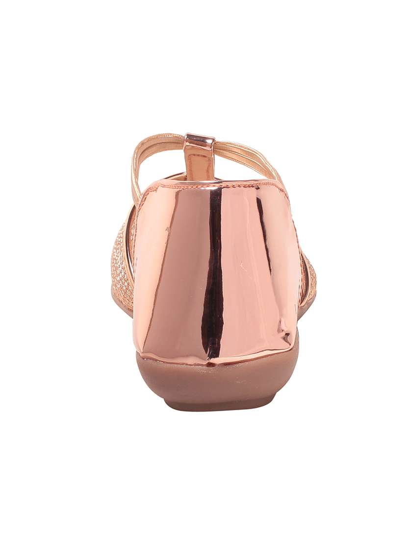 bronze closed back  sandal - 13855209 -  Standard Image - 2