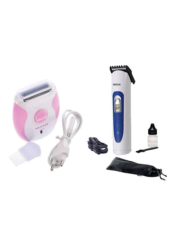 combo of epilator (ak-2001) and nova trimmer