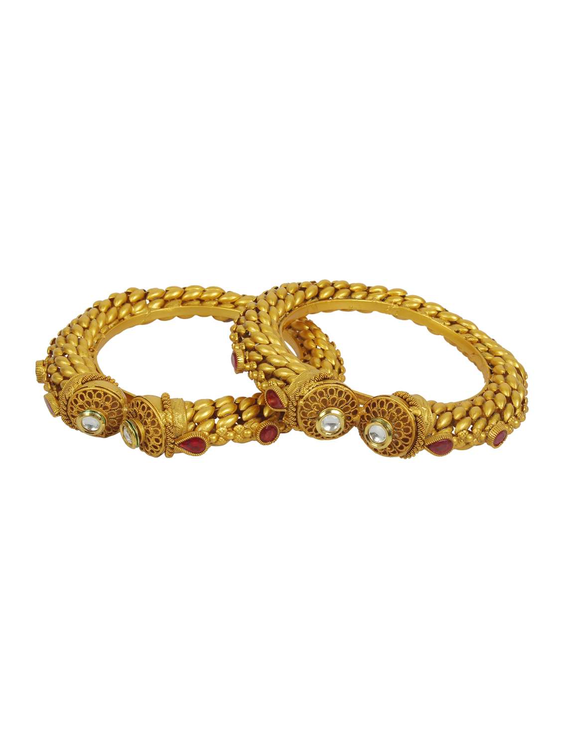 gold tone bangles