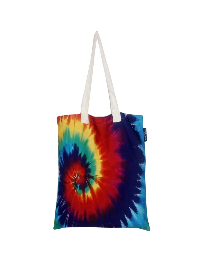 multi colored canvas regular tote - 13897382 - Zoom Image - 0