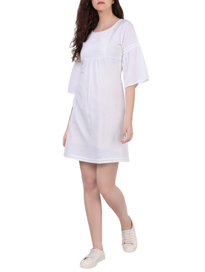 women's solid dress - 13898763 - Zoom Image - 0
