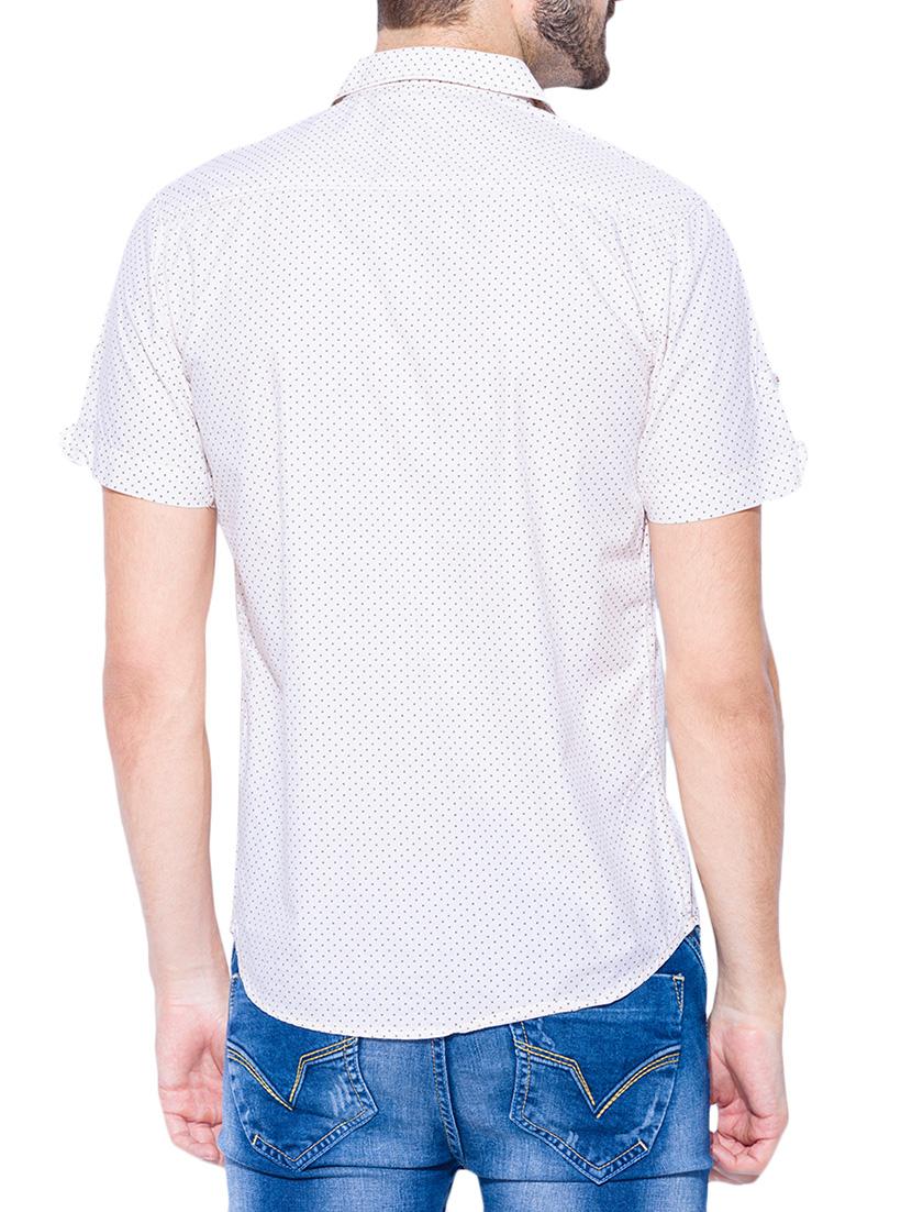 white cotton casual shirt - 13900700 - Standard Image - 2