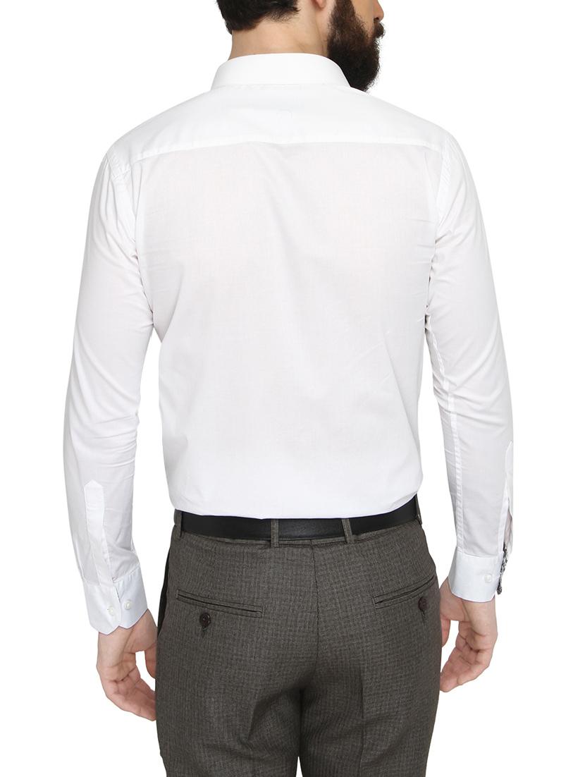 white cotton casual shirt - 13911003 - Standard Image - 2