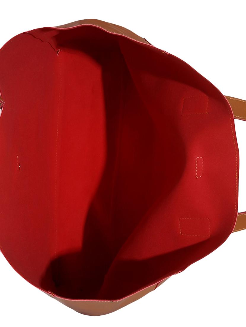tan leatherette regular tote - 13916869 - Standard Image - 2