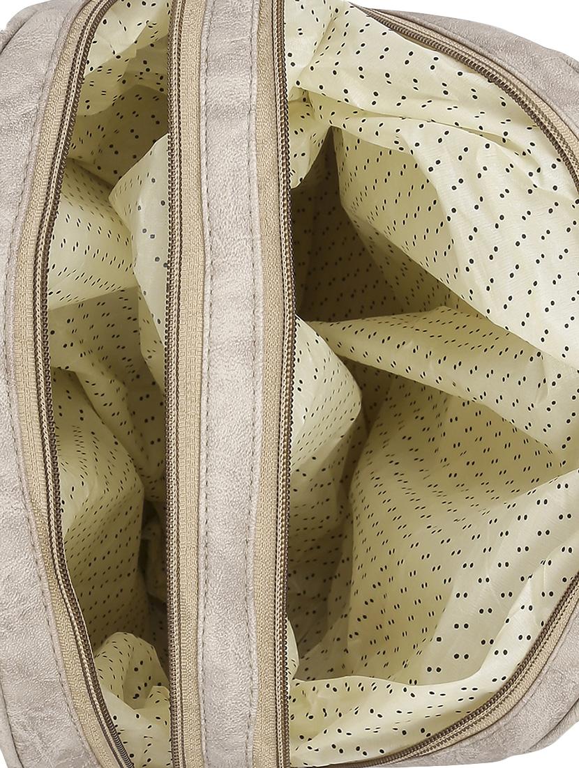 beige leatherette backpack - 13916968 - Standard Image - 2