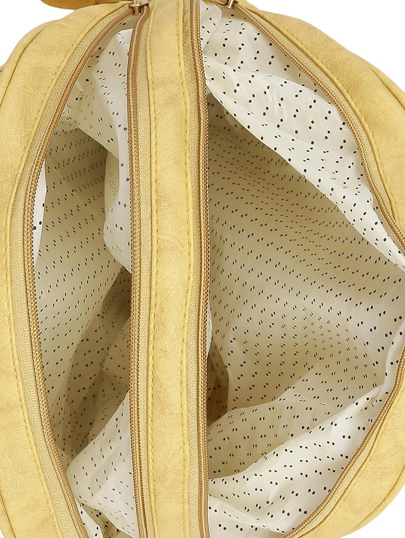yellow leatherette backpack - 13916970 - Standard Image - 2