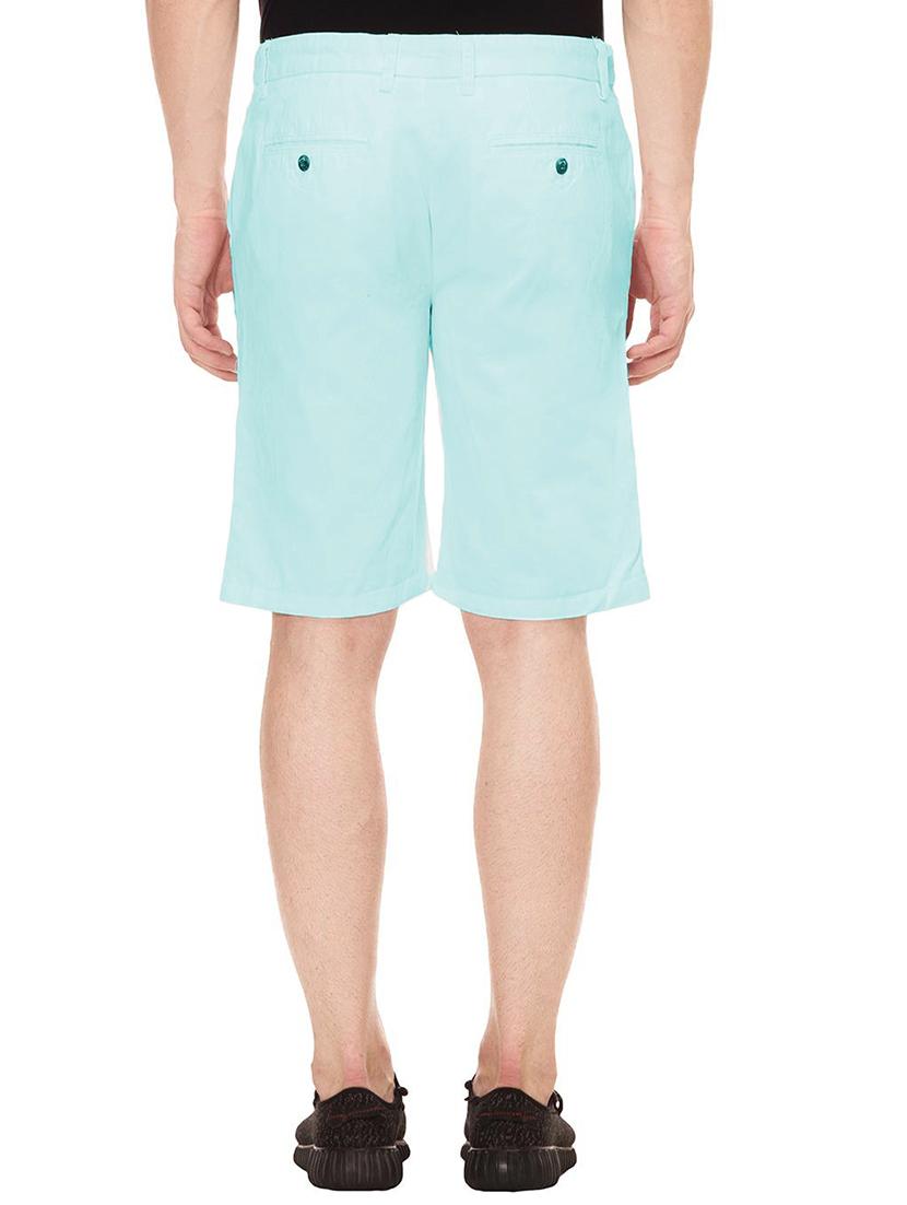 light blue cotton shorts - 13917789 - Standard Image - 2