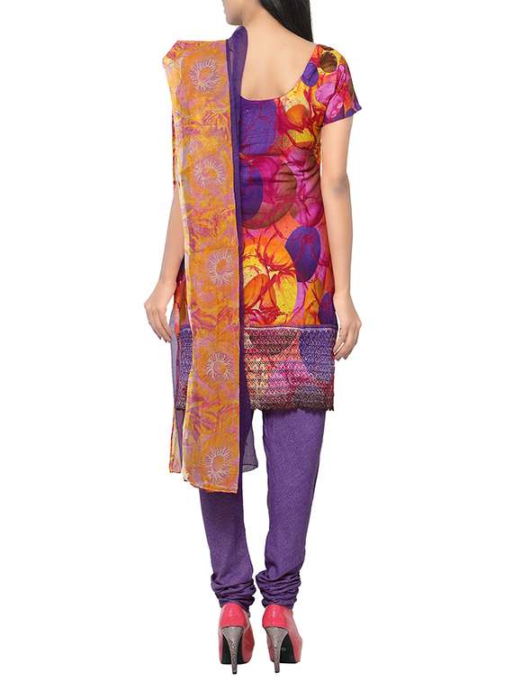 multicolor cambric cotton dress material - 13921123 -  Standard Image - 2