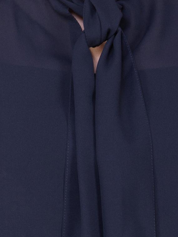 navy blue georgette tunic - 13924095 - Standard Image - 2