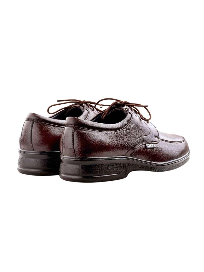 brown leather lace-up derby - 13924579 -  Standard Image - 2
