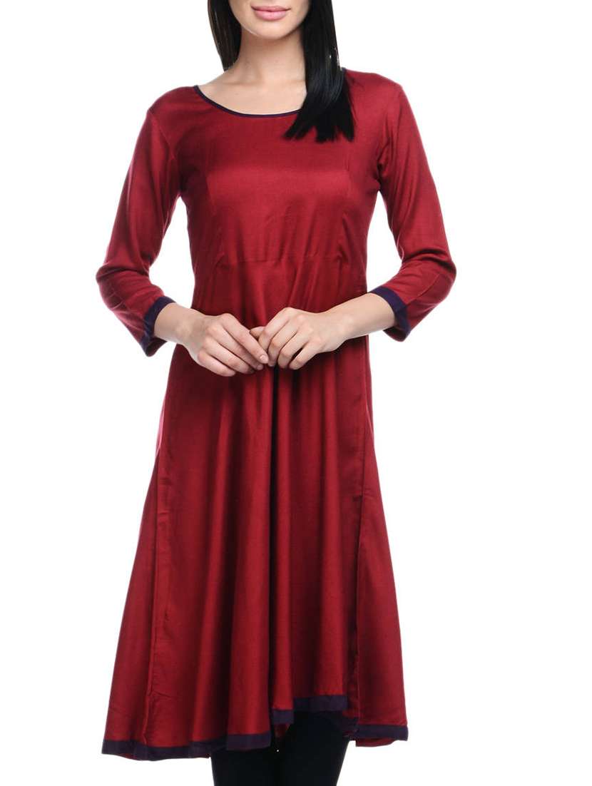 women's flared kurta