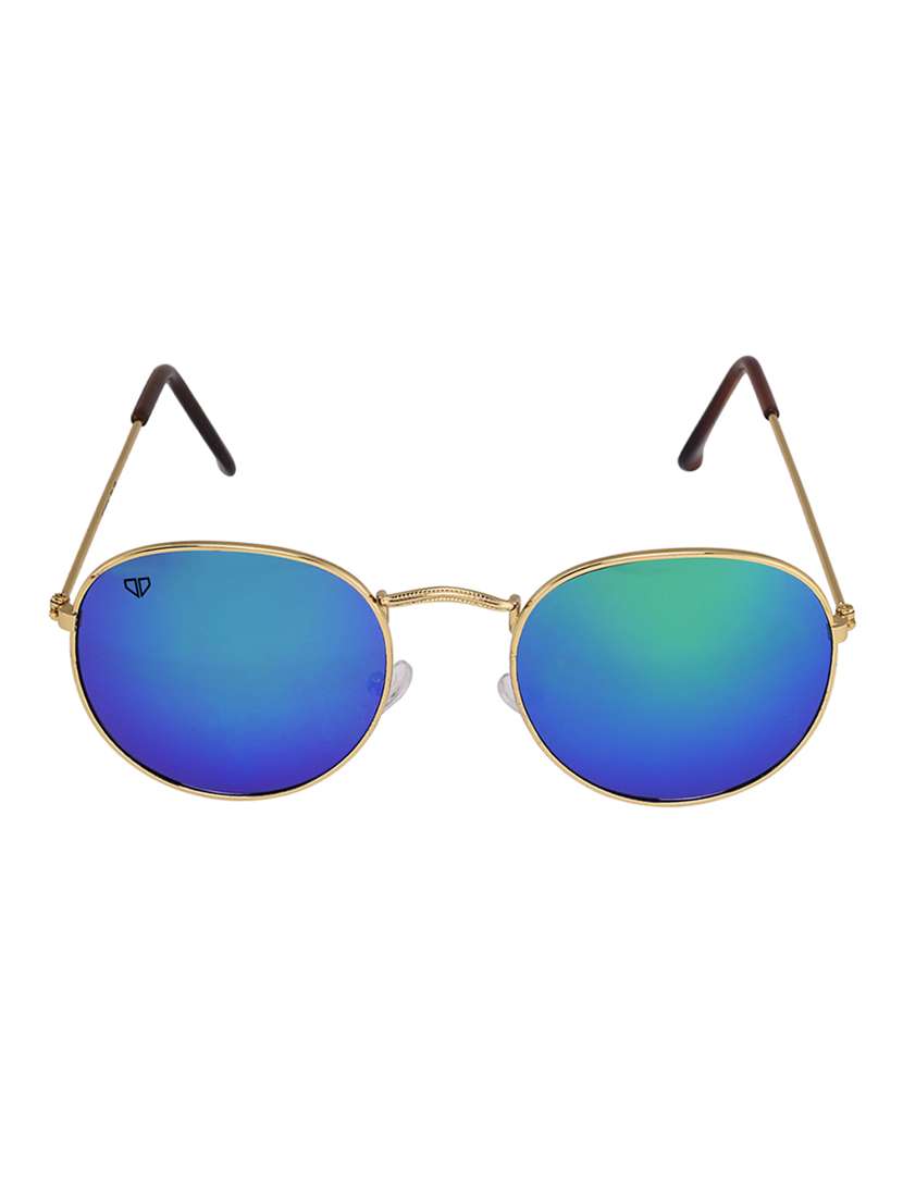 walrus royal  multicolor mirror color unisex oval sunglass - ws-ryl-ii-210606