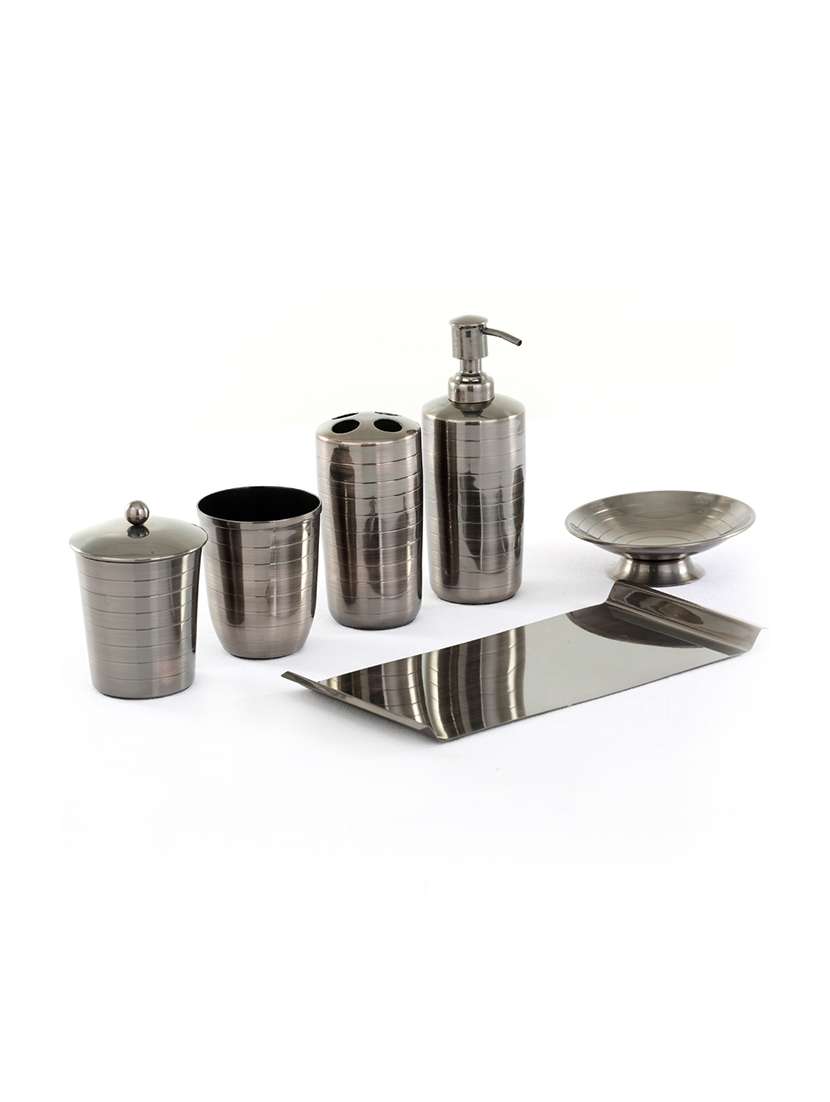metallic bathroom set by deziworkz - 13932956 -  Standard Image - 2
