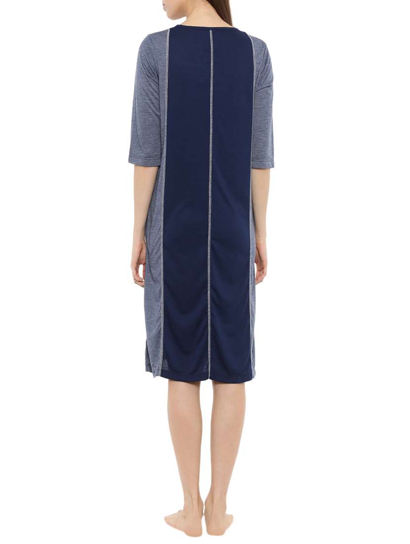 blue viscose sheath dress - 13933339 -  Standard Image - 2