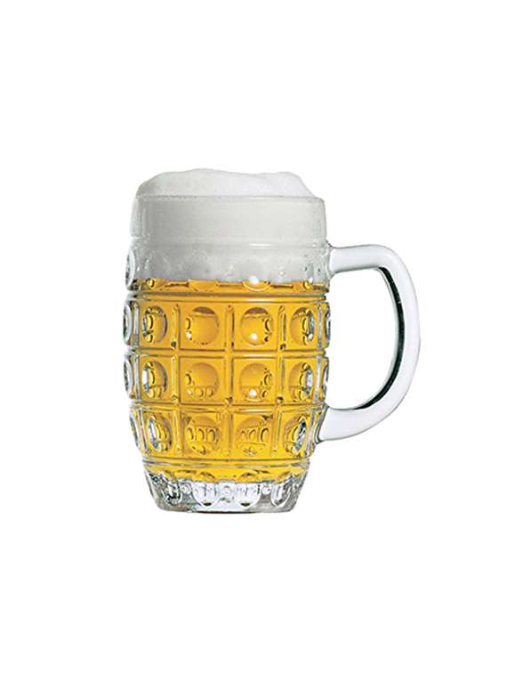 pasabahce set of 2 500 ml beer mug
