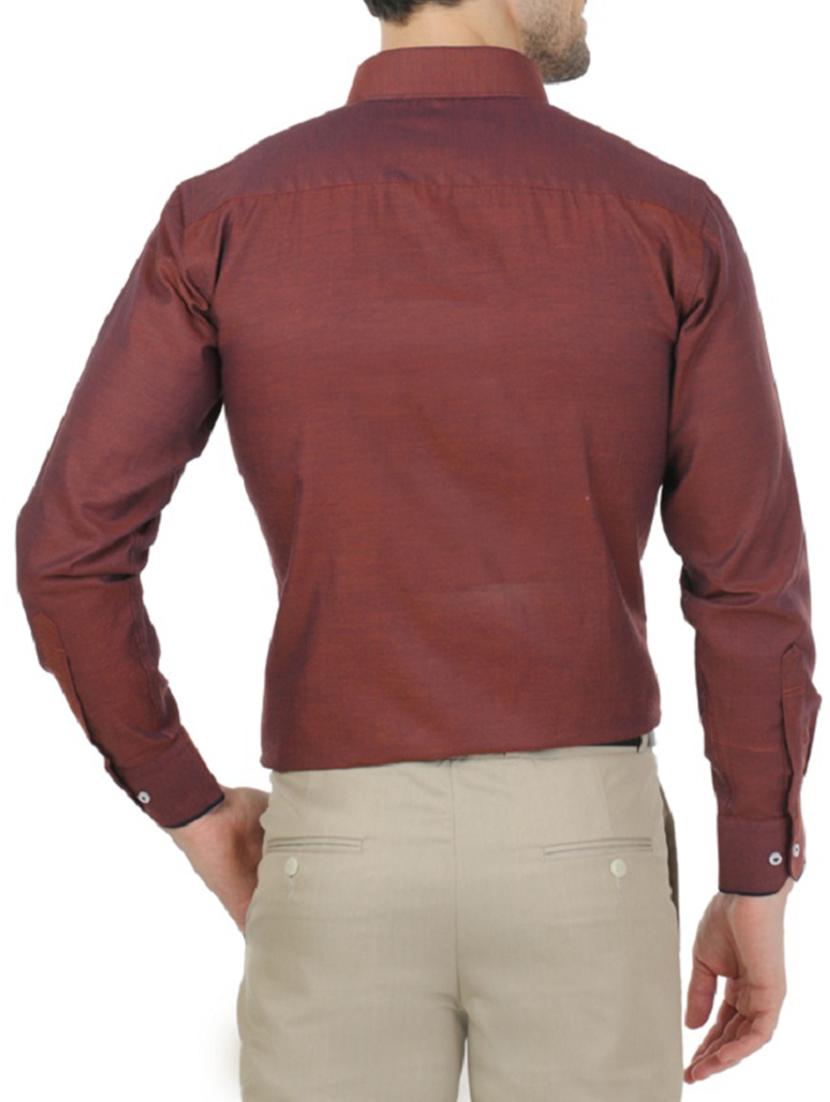 orange cotton formal shirt - 13941307 - Standard Image - 2
