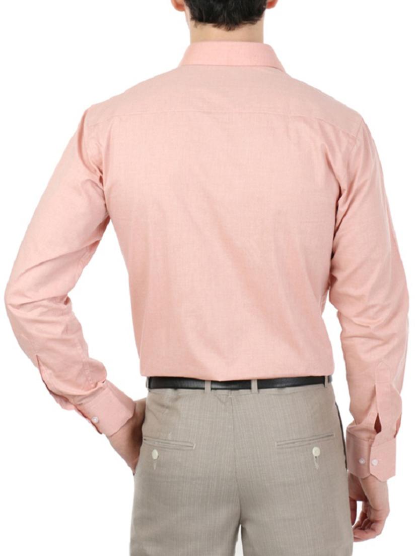 orange cotton formal shirt - 13941310 - Standard Image - 2