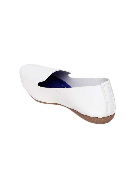 white patent leather slip on ballerina - 13942075 -  Standard Image - 2
