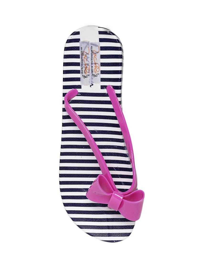 blue rubber flip flop - 13942114 - Standard Image - 2