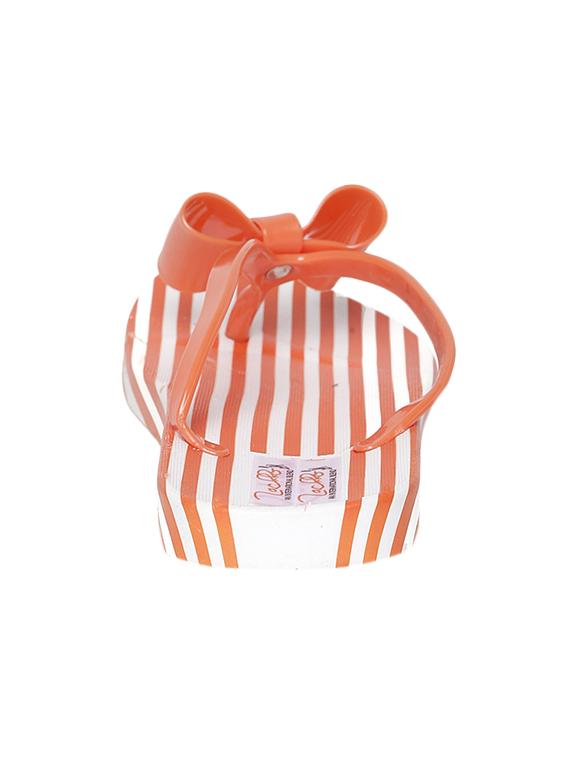 orange rubber flip flop - 13942115 - Standard Image - 2