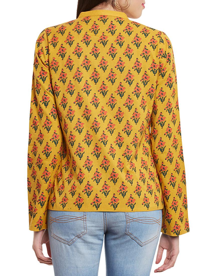 yellow cotton jacket - 13947175 - Standard Image - 2