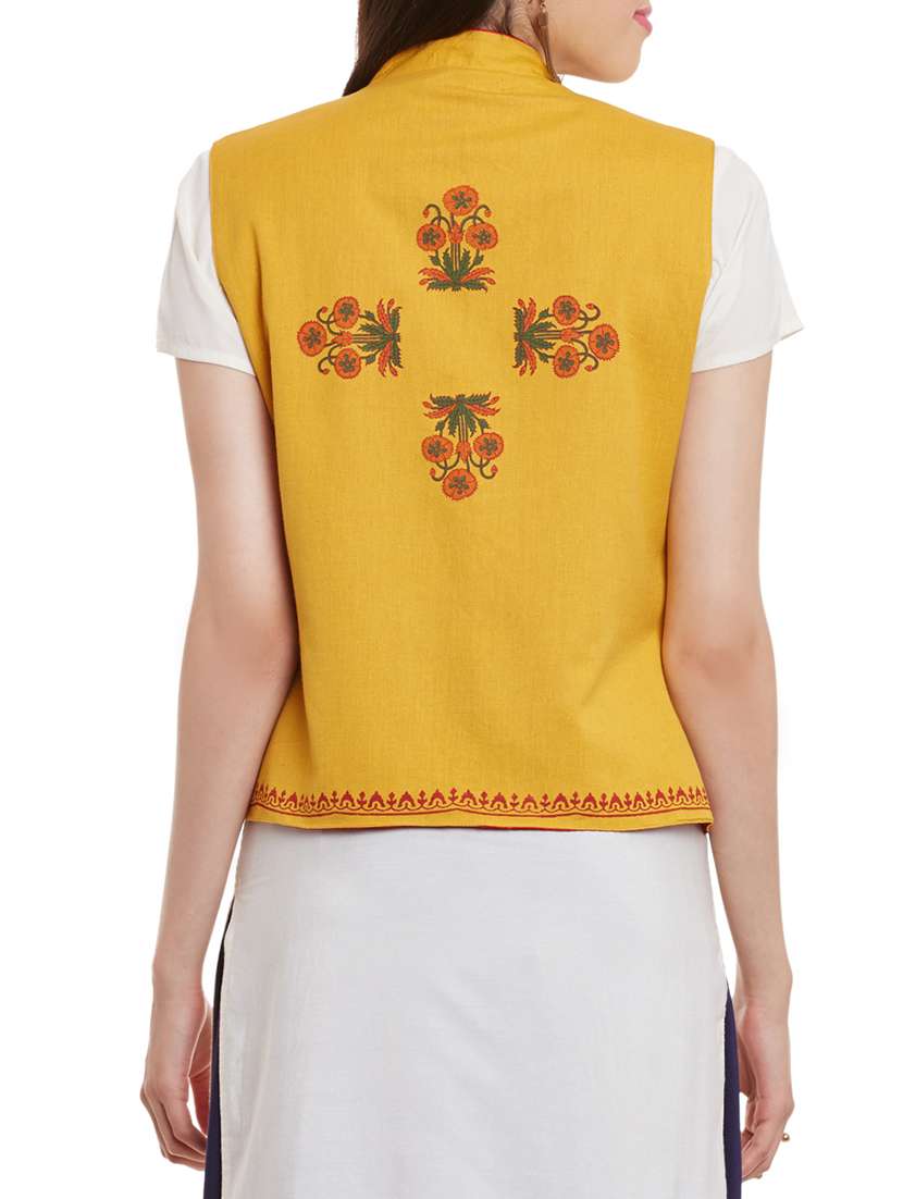 yellow cotton jacket - 13947184 -  Standard Image - 2