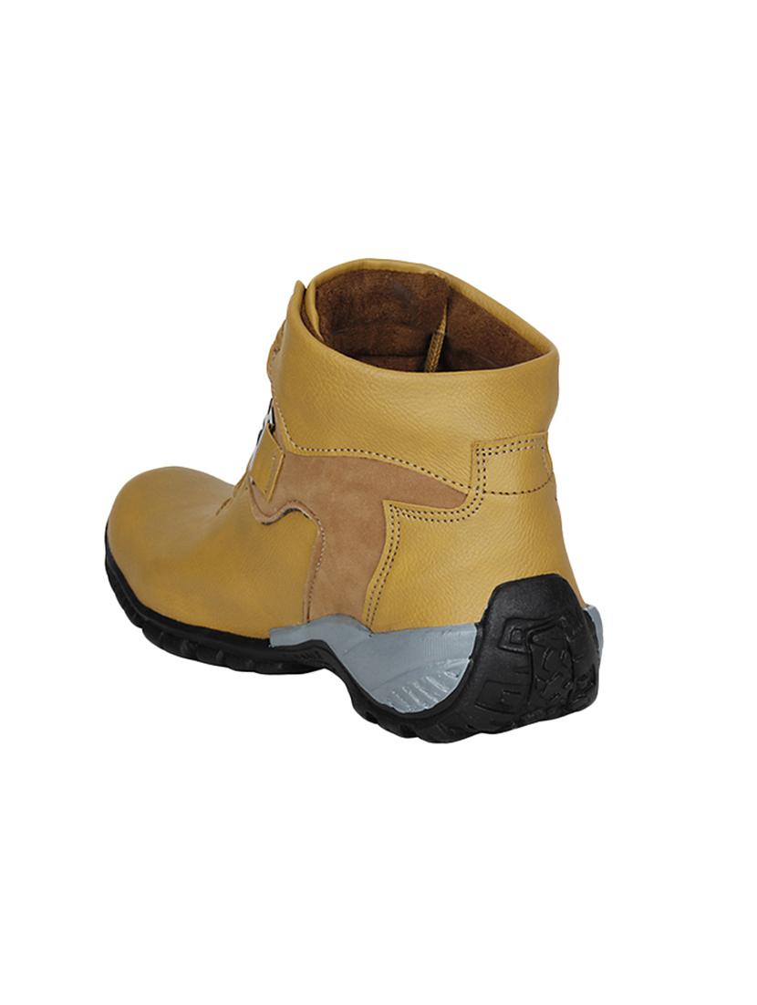 tan leatherette low ankle boot - 13959866 - Standard Image - 2