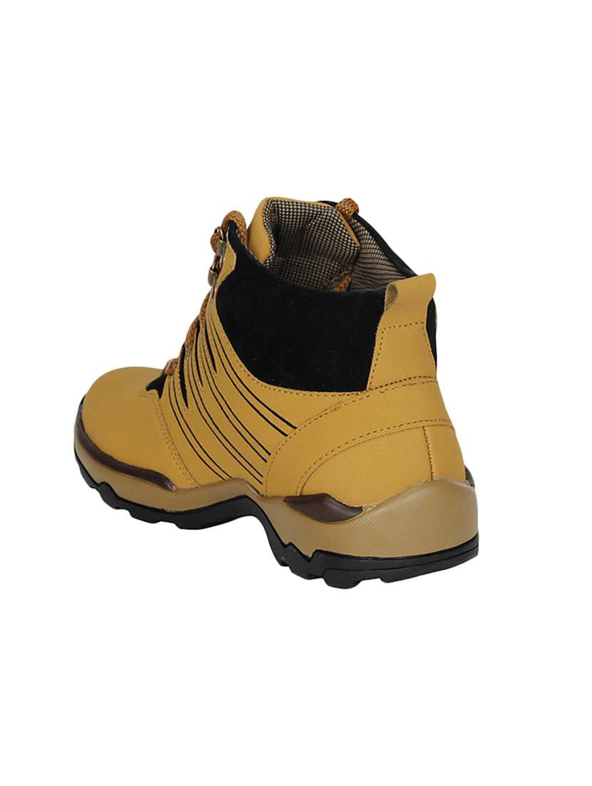 tan leatherette low ankle boot - 13959868 -  Standard Image - 2