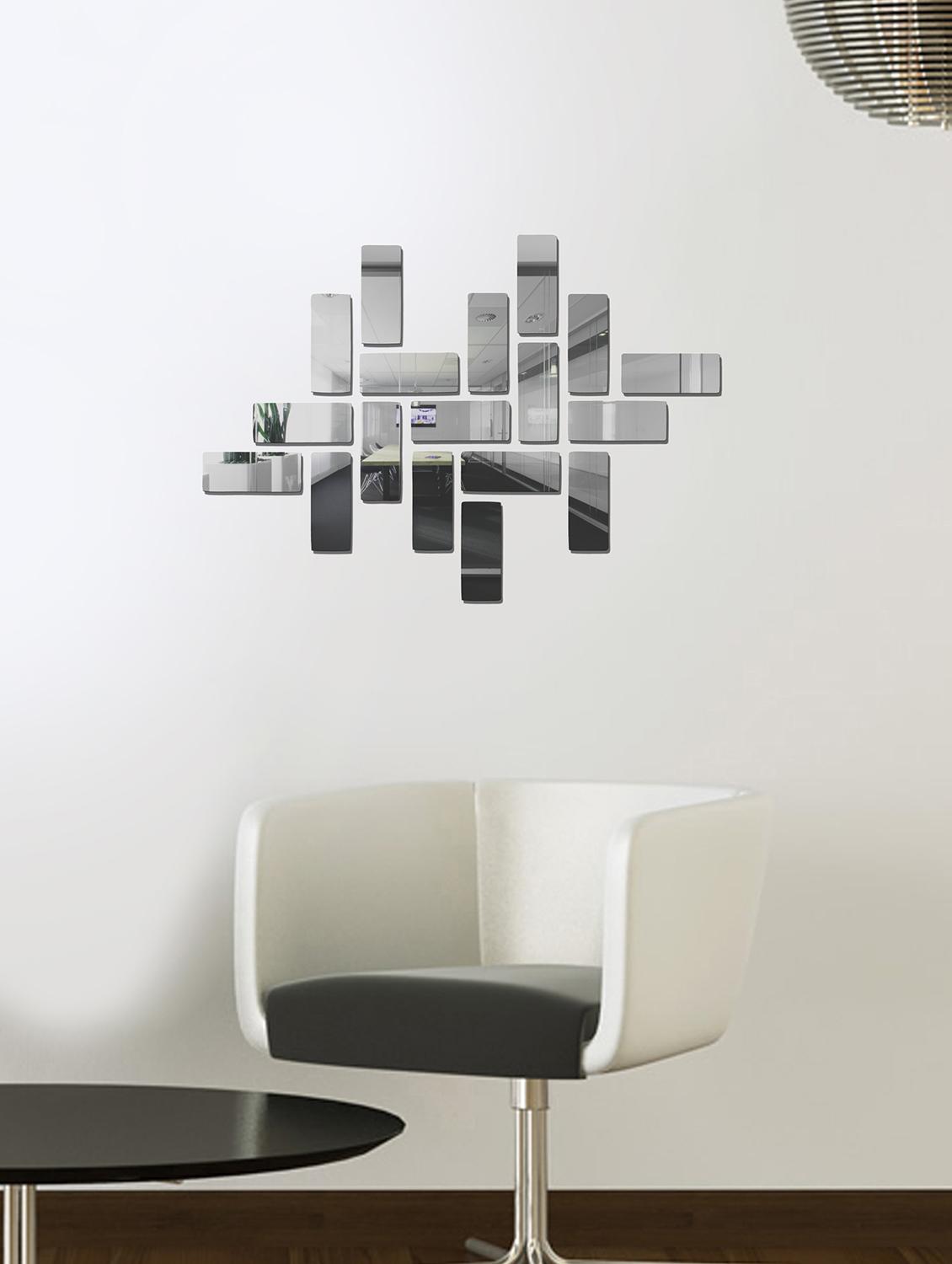 sehaz artworks bricks-silver wall decals