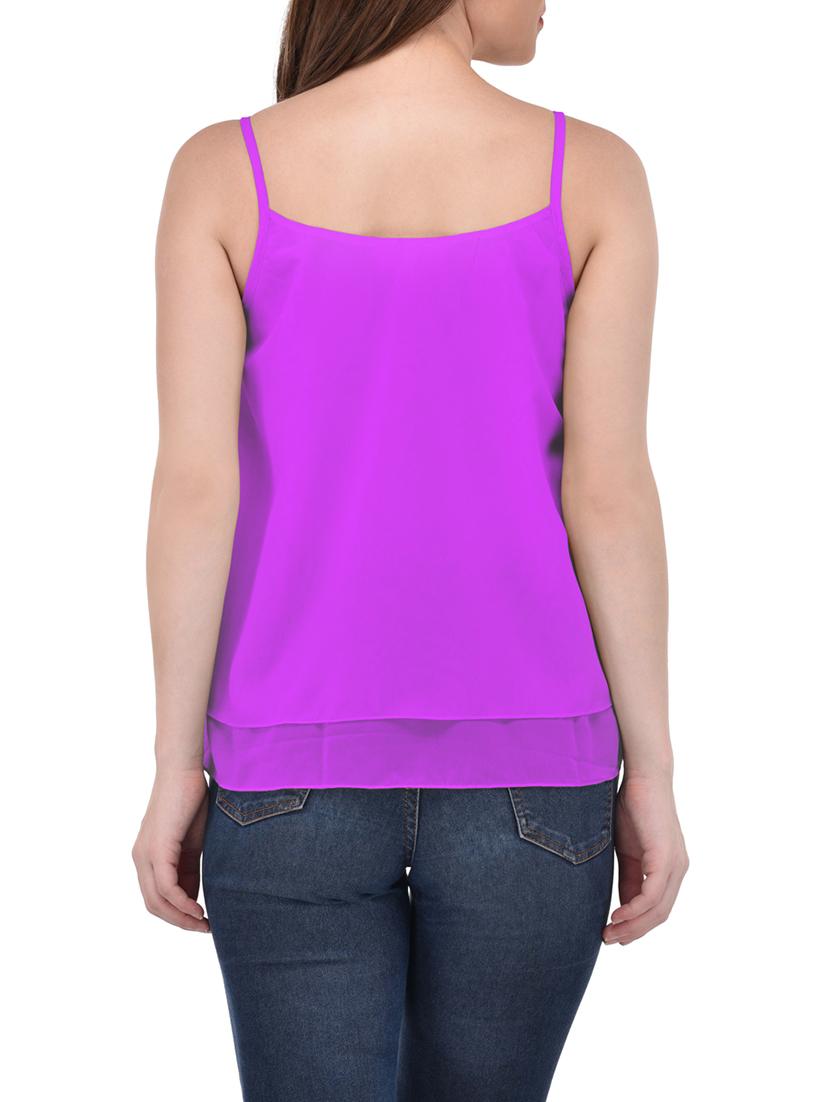 cami neck layered top - 13961933 - Standard Image - 2