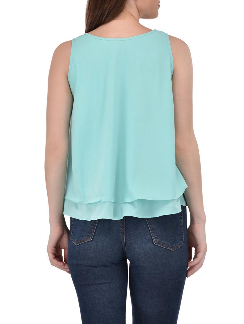 round neck layered top - 13961934 - Standard Image - 2