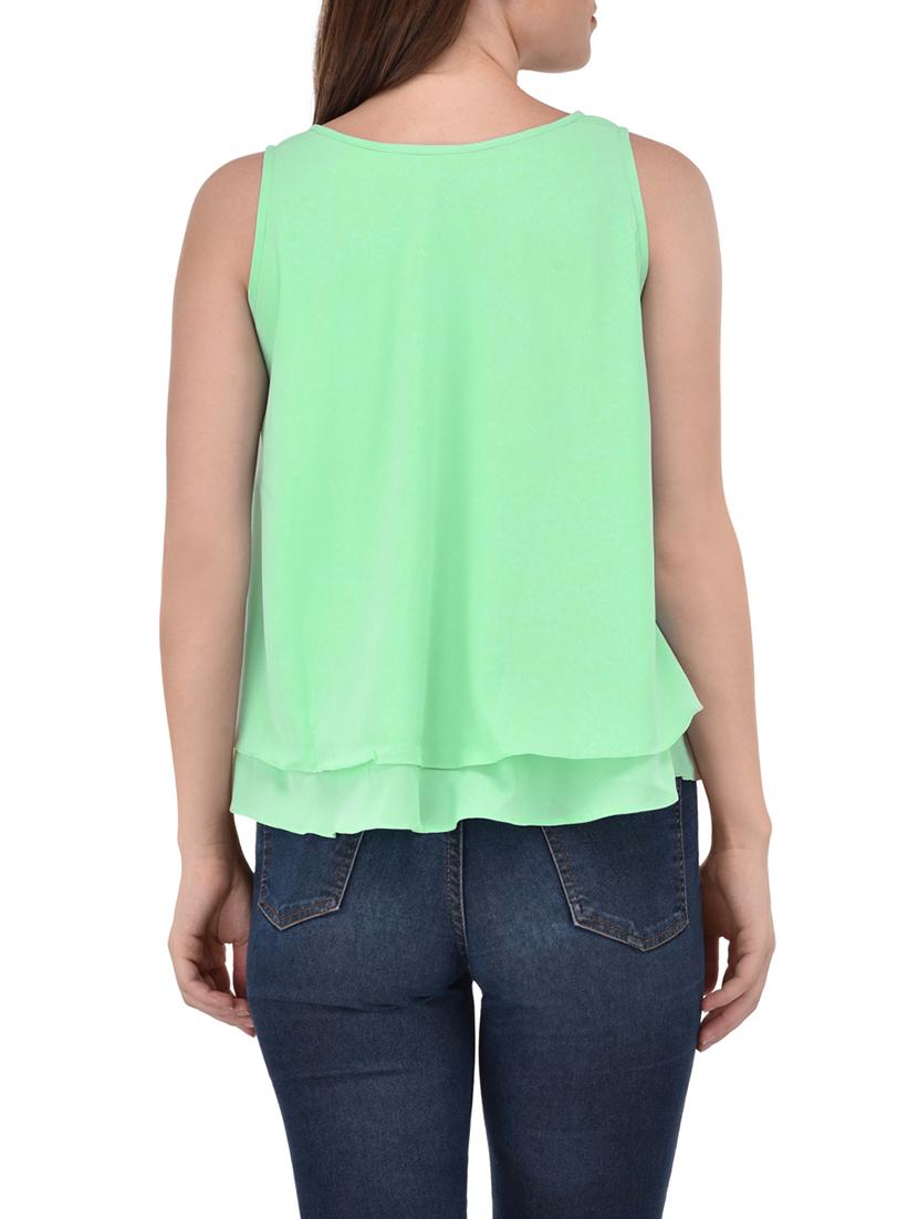 layered sleeveless solid top - 13961935 - Standard Image - 2
