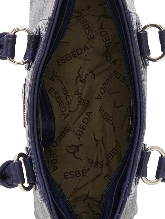 blue leatherette regular handbag - 13962946 - Standard Image - 2