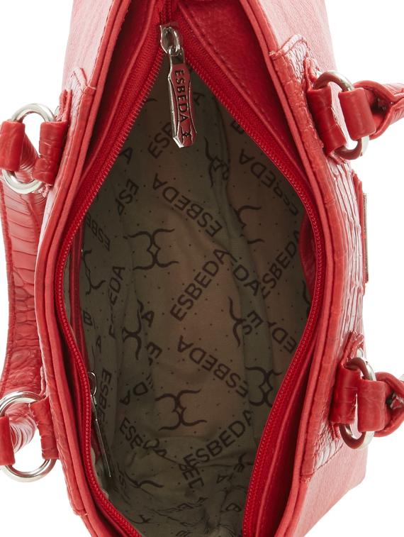red leatherette regular handbag - 13962948 - Standard Image - 2