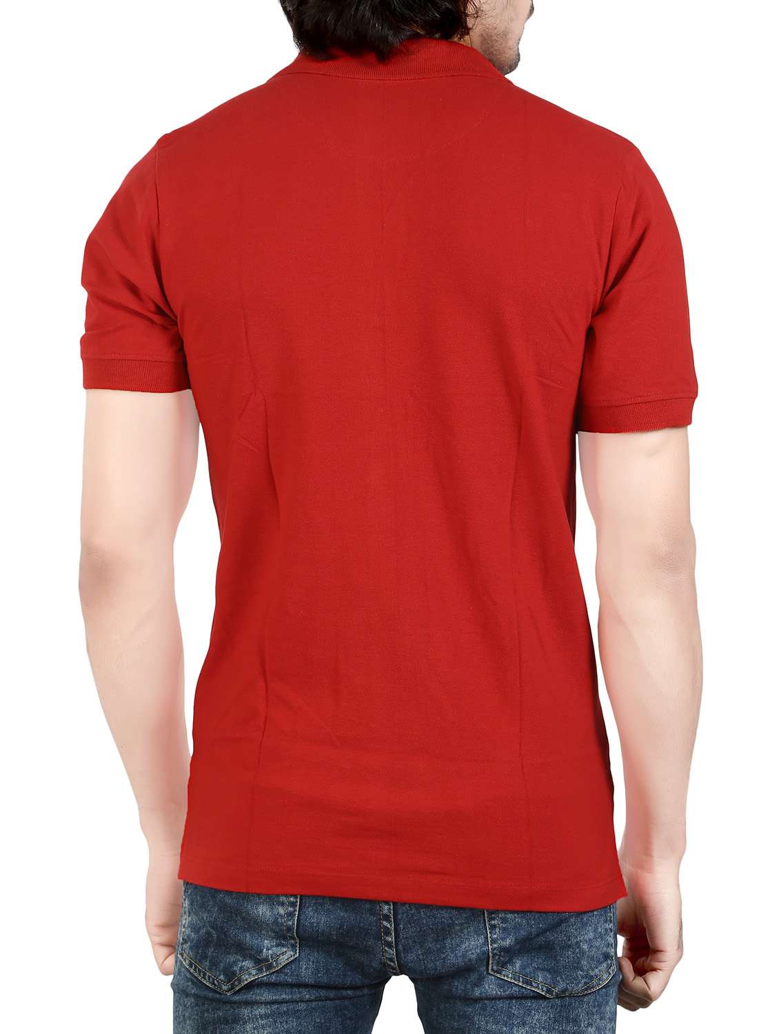 red cotton t-shirt - 13972420 -  Standard Image - 2