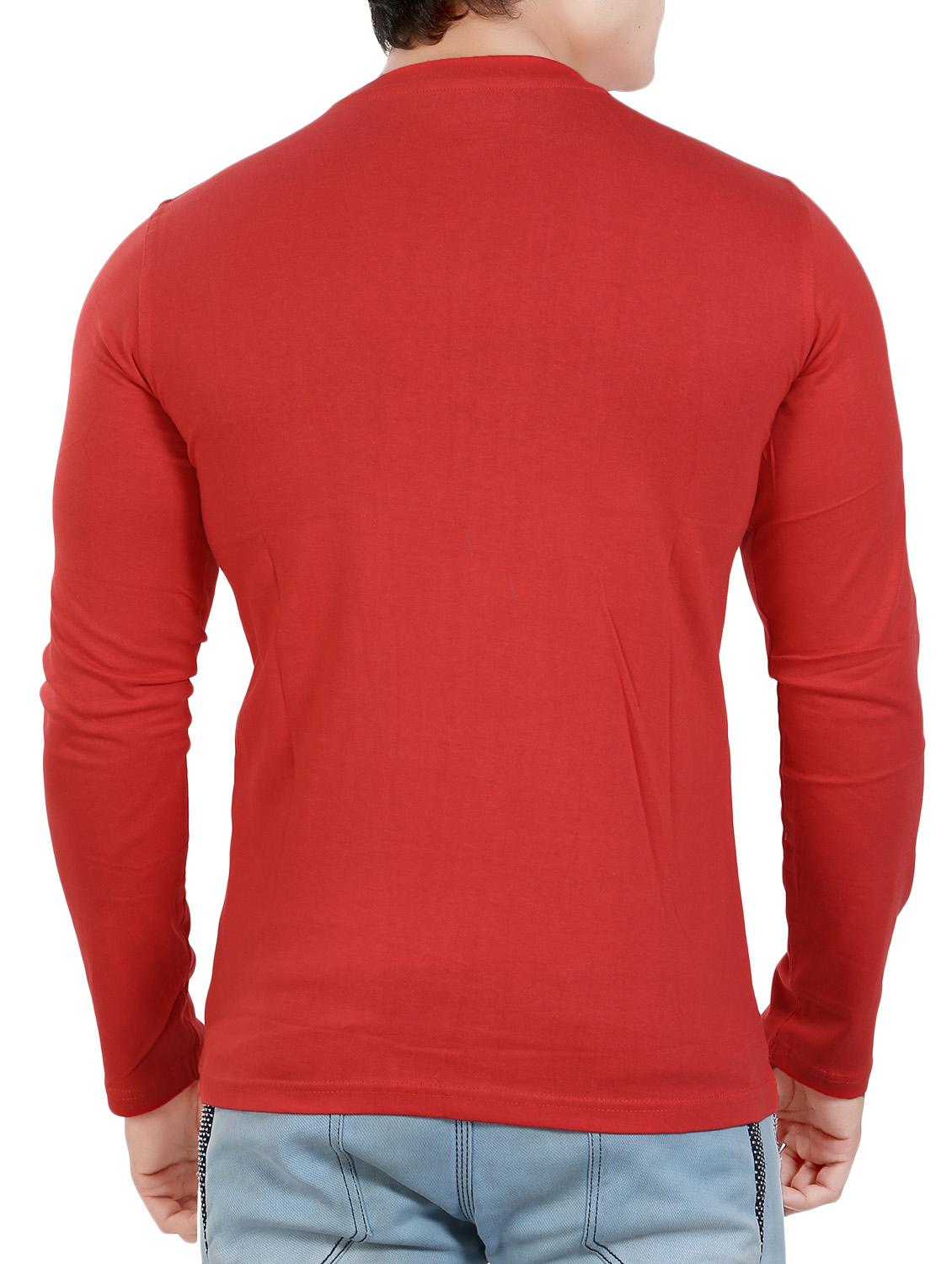 red cotton t-shirt - 13972425 - Standard Image - 2