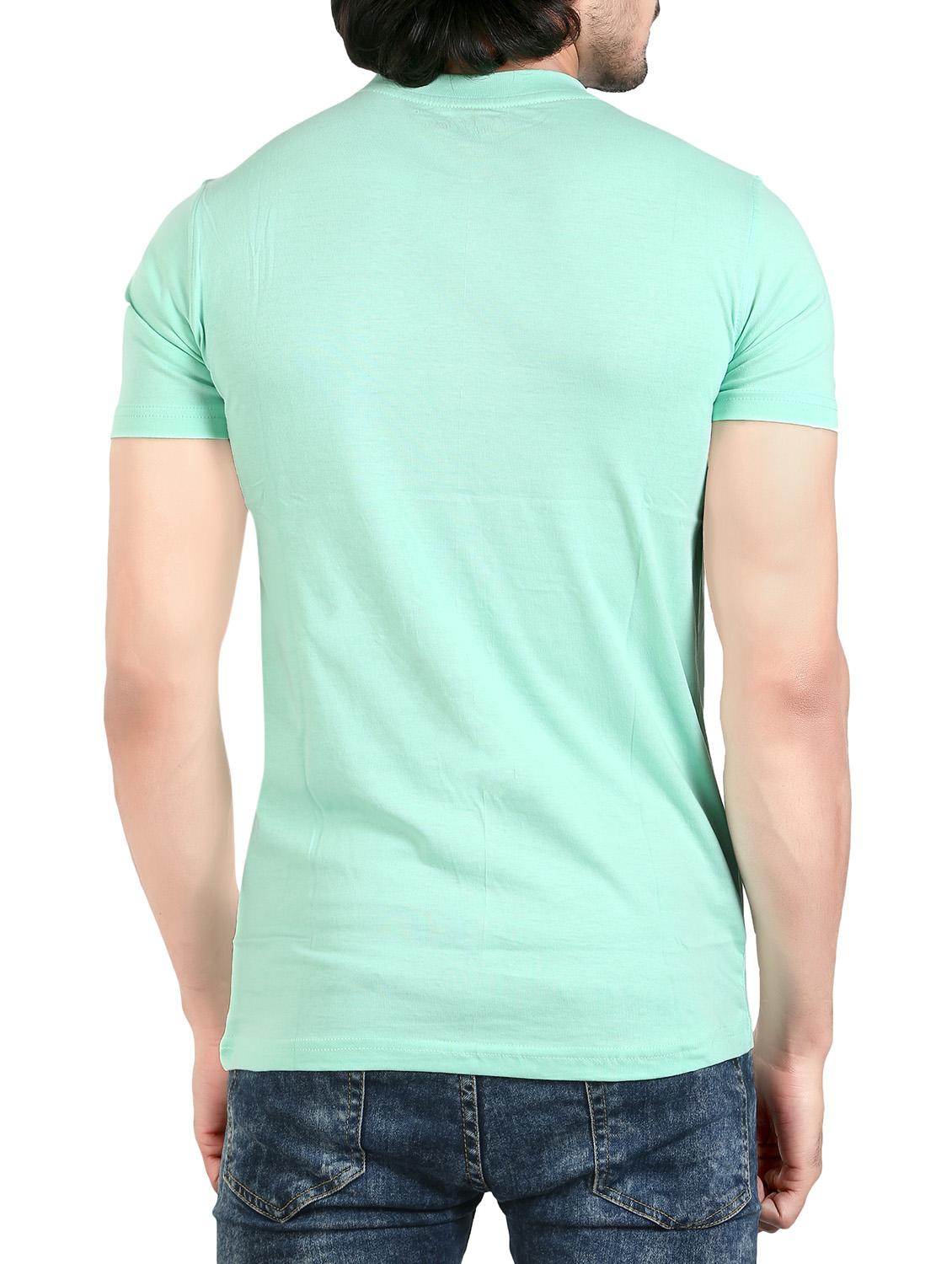 green cotton t-shirt - 13972439 - Standard Image - 2
