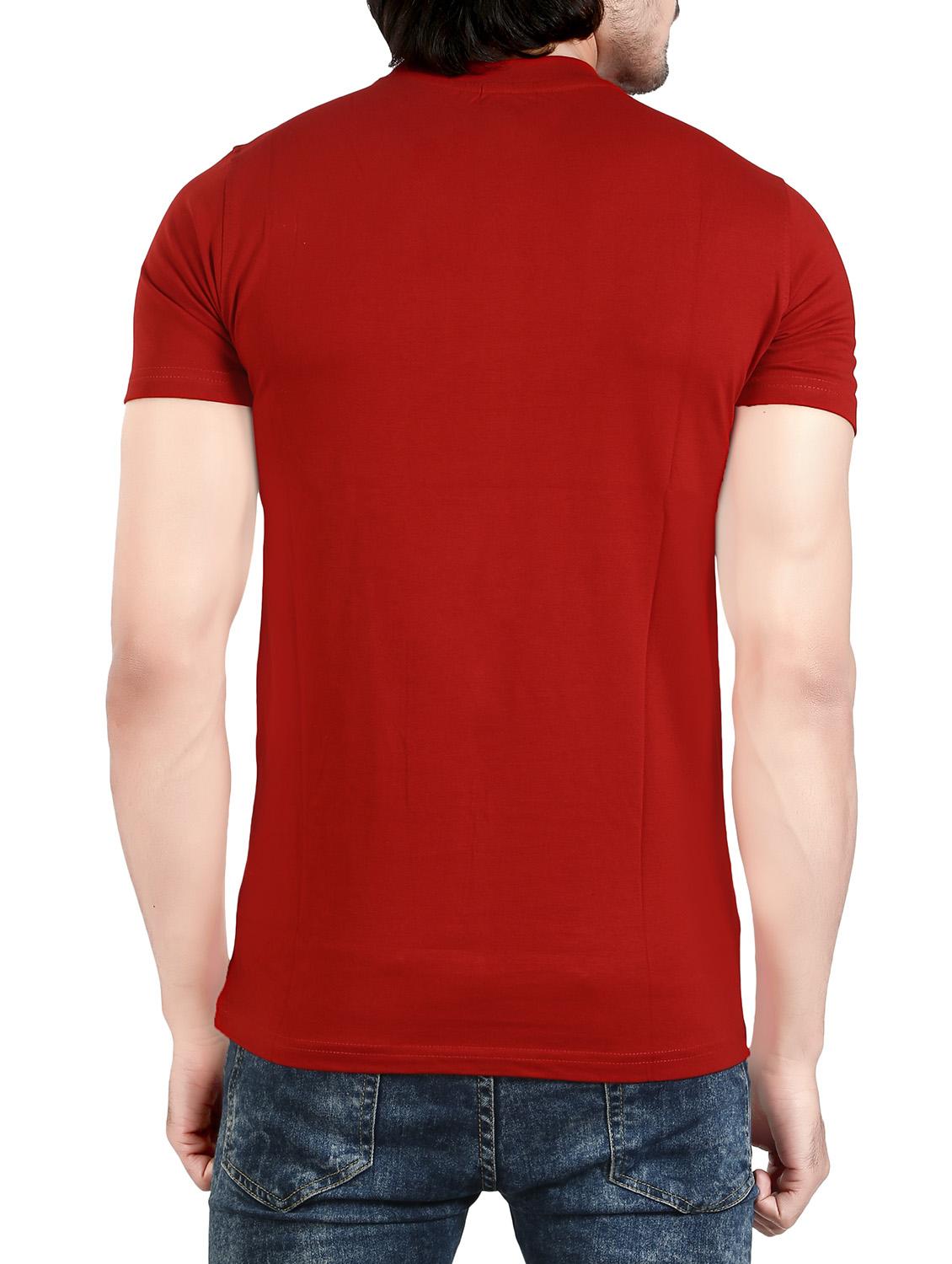 red cotton t-shirt - 13972440 - Standard Image - 2