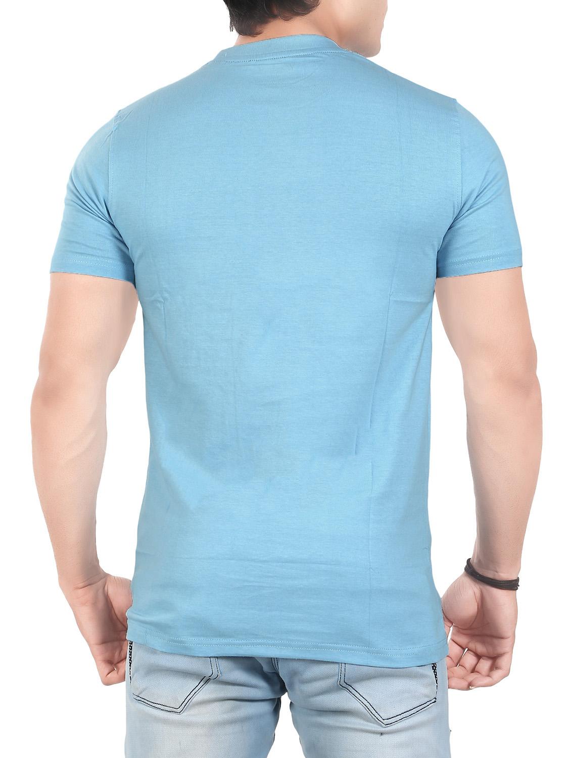 light blue cotton t-shirt - 13972442 - Standard Image - 2