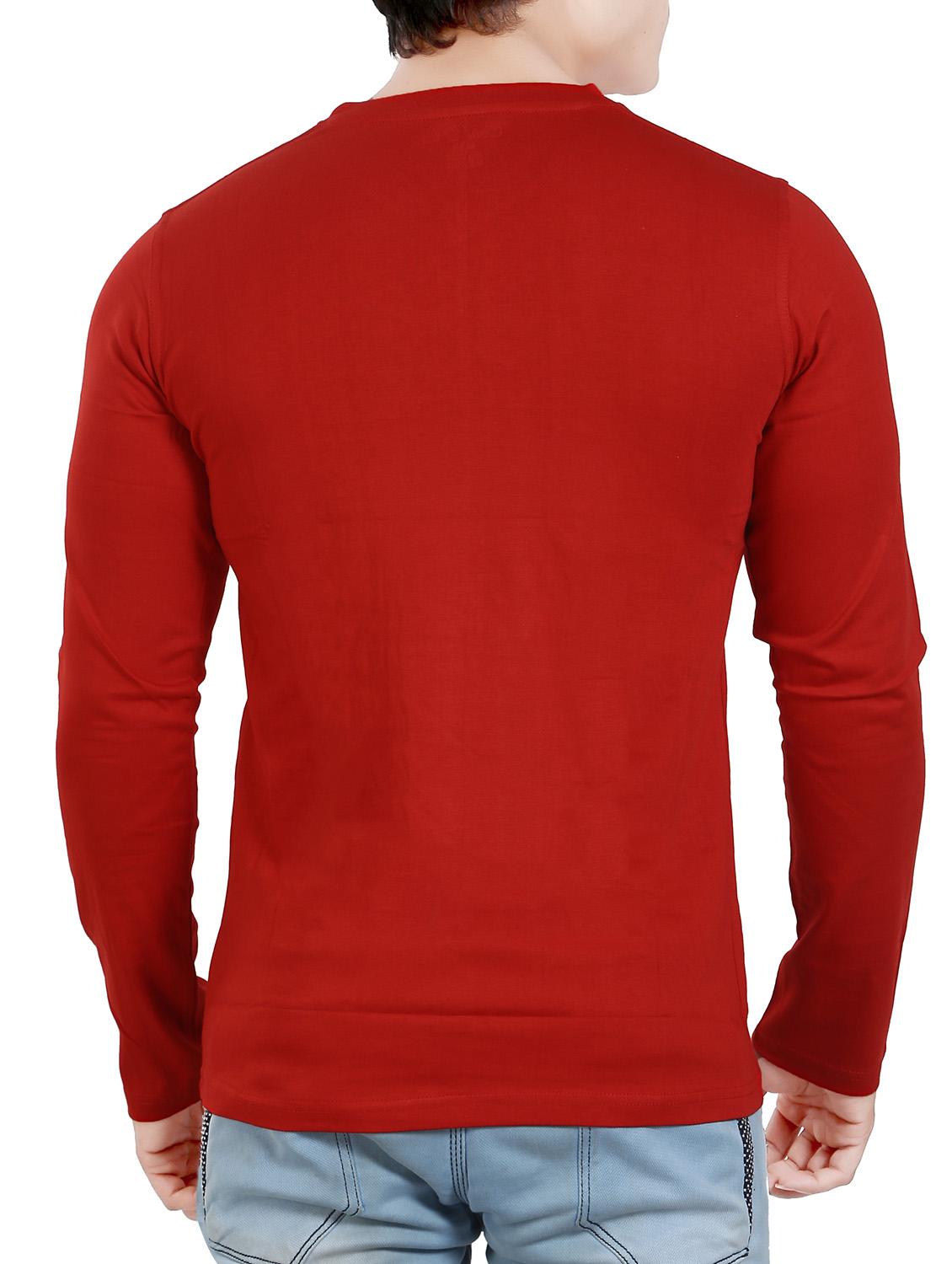 red cotton t-shirt - 13972448 - Standard Image - 2