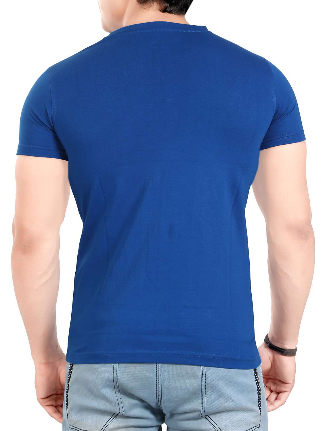 blue cotton t-shirt - 13972452 -  Standard Image - 2