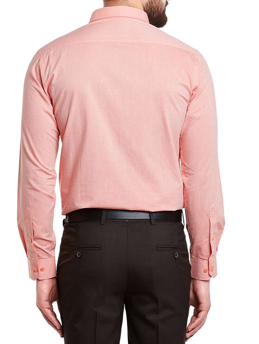 pink cotton blend formal shirt - 13974404 -  Standard Image - 2