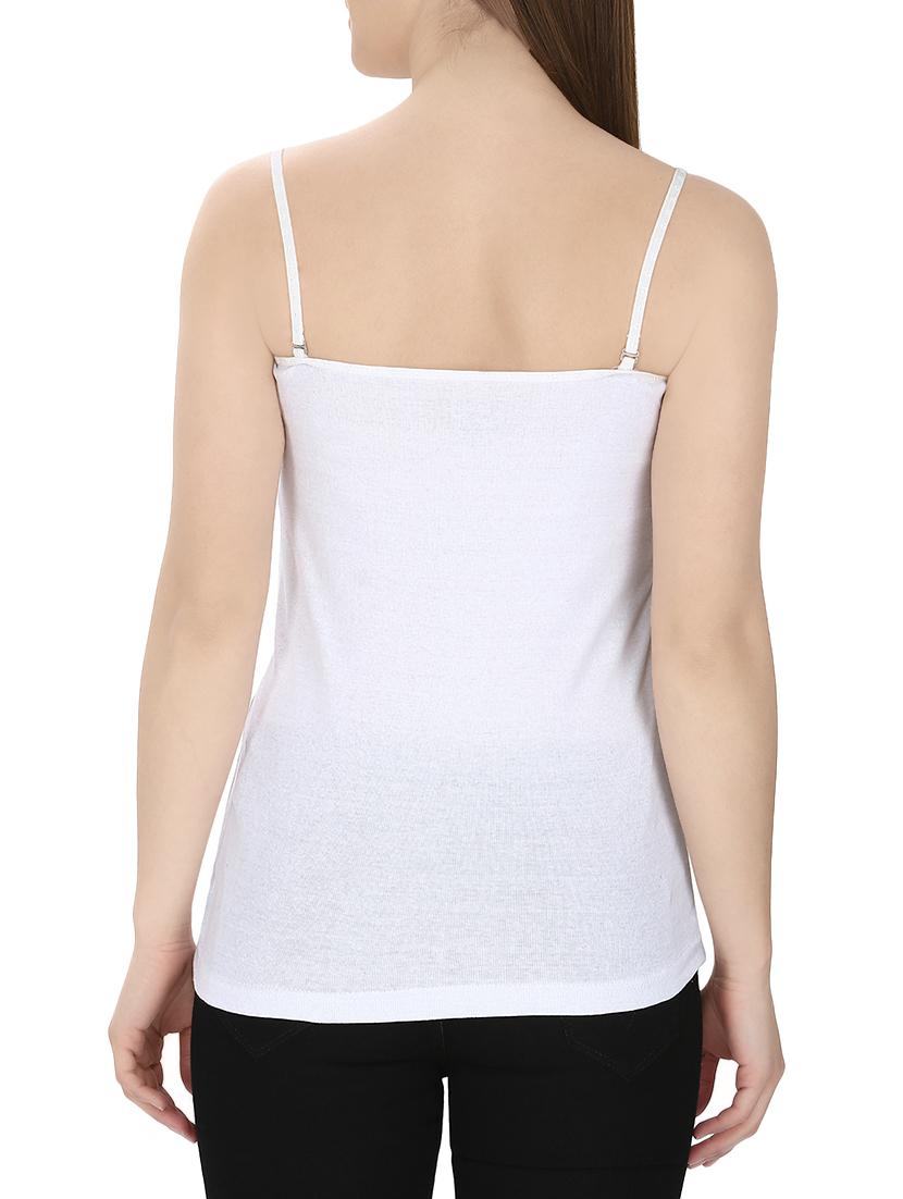 detachable strap solid camisole - 13978322 - Standard Image - 2